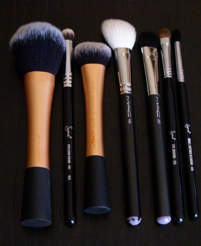 Essential Brushes: Real Techniques, Sigma, MAC